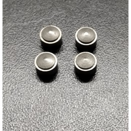4 inserts bombés en acier - Ø5.50 mm - CPC Production 1/43