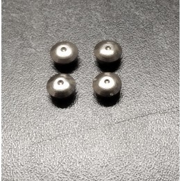 4 inserts en laiton chromé - Ø 7mm - CPC Production 1/43