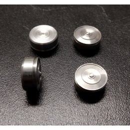 4 Flasques en Aluminium Ø 12mm X 6 mm - CPC | VoituresMiniatures.fr