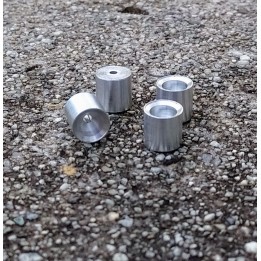 4 Jantes en aluminium - Ø6.50 mm - CPC Production | VoituresMiniatures.fr