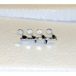 Phares X4 en White Metal Chrome - 1/43 - ø3.50mm | VoituresMiniatures.fr