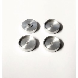 4 Jantes en Aluminium Ø 11.60 x 3.40mm - 1/43 - CPC Production | VoituresMiniatures.fr