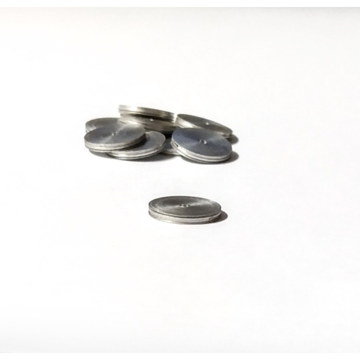 10 Disques en aluminium Ø10.10 X Épaisseur 1.2 mm - CPC | VoituresMiniatures.fr