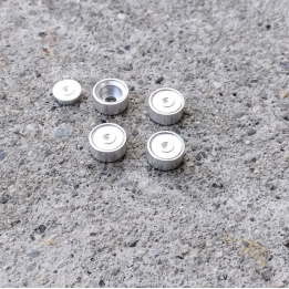 4 Jantes + inserts - ø 7 mm - Aluminium - CPC Production