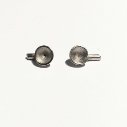 2 phares ø5.80 mm - White Metal - échelle 1:43