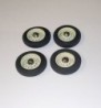 PANHARD - 4 roues complètes - IVOIRE - Ech 1:43