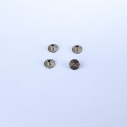 Disque ø 7 mm - Laiton Nickelé - CPC