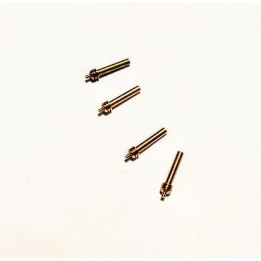 4 amortisseurs - Laiton - Longueur :11 mm - CPC Production