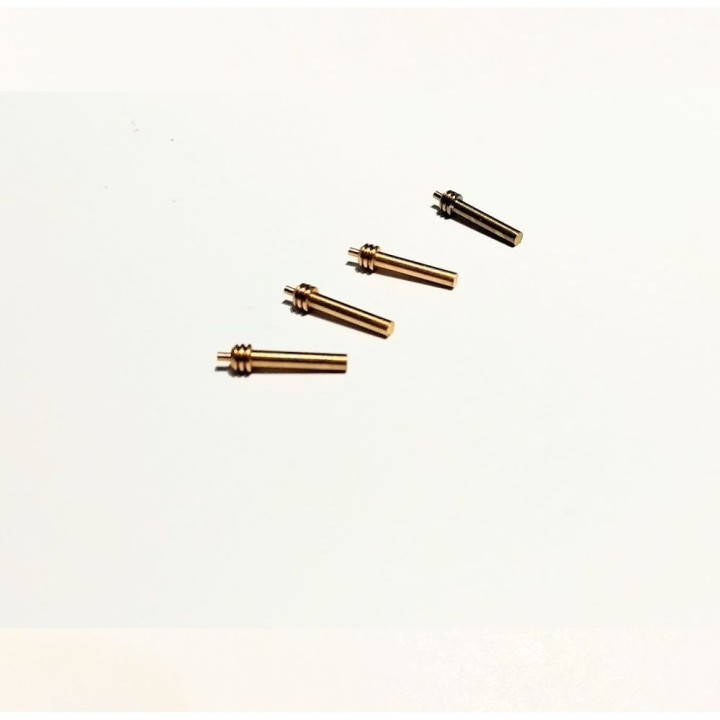 4 amortisseurs - Laiton - Longueur :11 mm - CPC Production