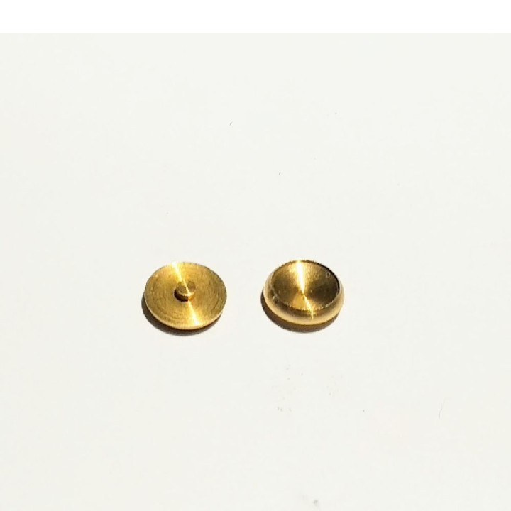 2 EMBASES de phares - Laiton - ø8.40 mm - CPC Production