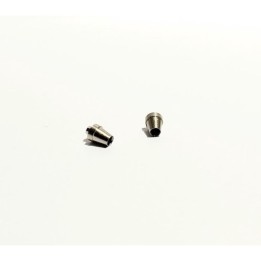 2 embouts de tuyau - Laiton nicke... | VoituresMiniatures.fr