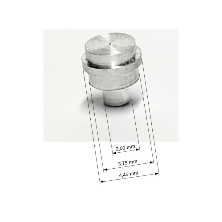 2 Bouchons en aluminium - ø4.50mm... | VoituresMiniatures.fr