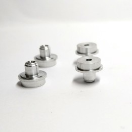 4 moyeux aluminium - ø7.60 mm - C... | VoituresMiniatures.fr