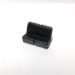 Banquette en résine - Noir - 1:43 | VoituresMiniatures.fr