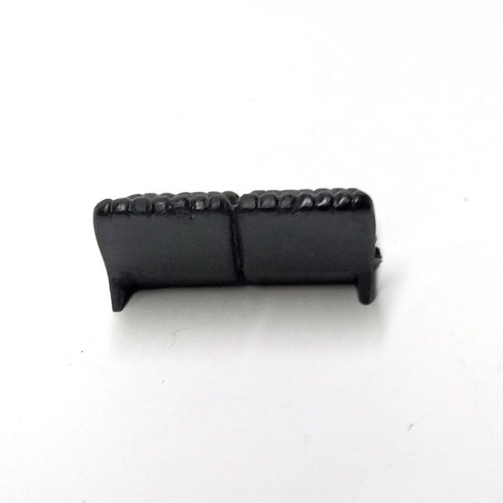 Banquette en résine - Noir - 1:43 | VoituresMiniatures.fr