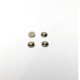 4 inserts ø4.80 mm - Laiton + Nickelage - CPC Production