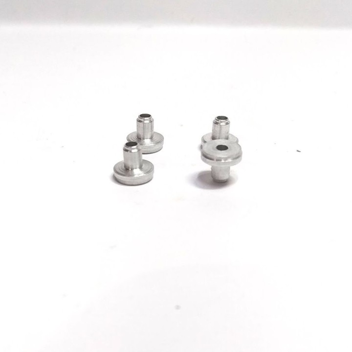 4 moyeux aluminium - ø7 mm - CPC Production