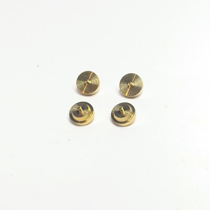 4 moyeux Laiton - ø5.80 mm - CPC Production