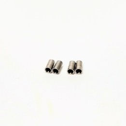 4 Sorties échappement ø2 X 4 mm avec pré-trou en laiton - CPC