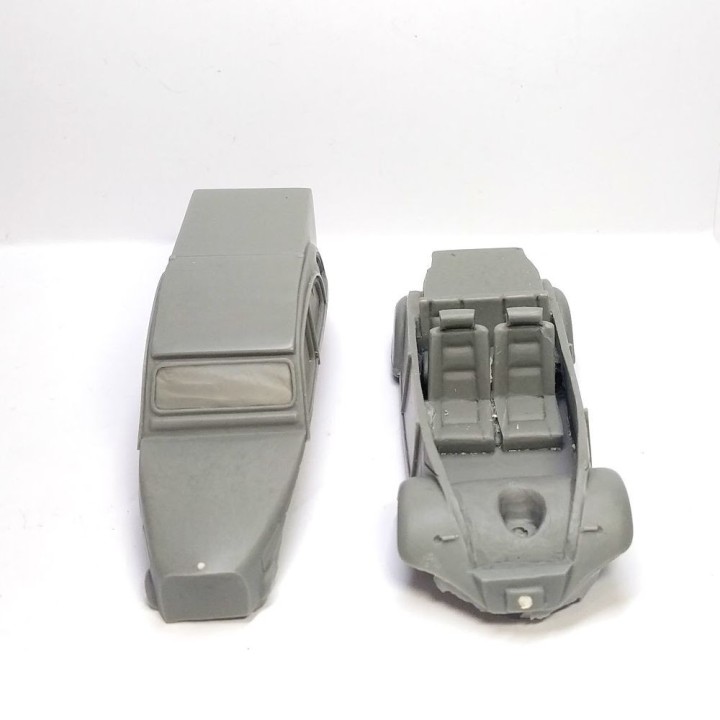 Carrosserie - Citroën 2CV Traction Avant - 1:43
