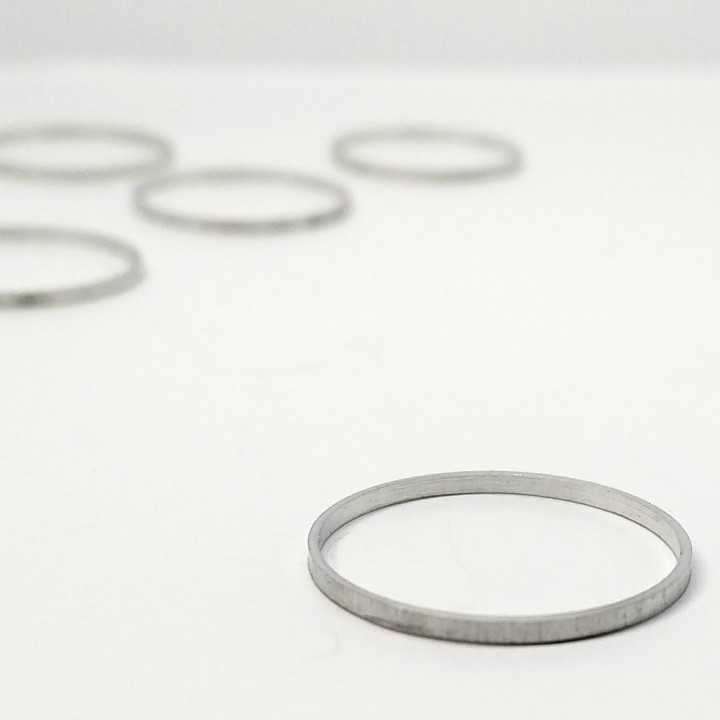 5 bagues - Aluminium - ø16.90 mm - CPC Production