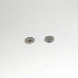 2 bases pour phares ø4.50mm - Laiton nickelé - CPC Production