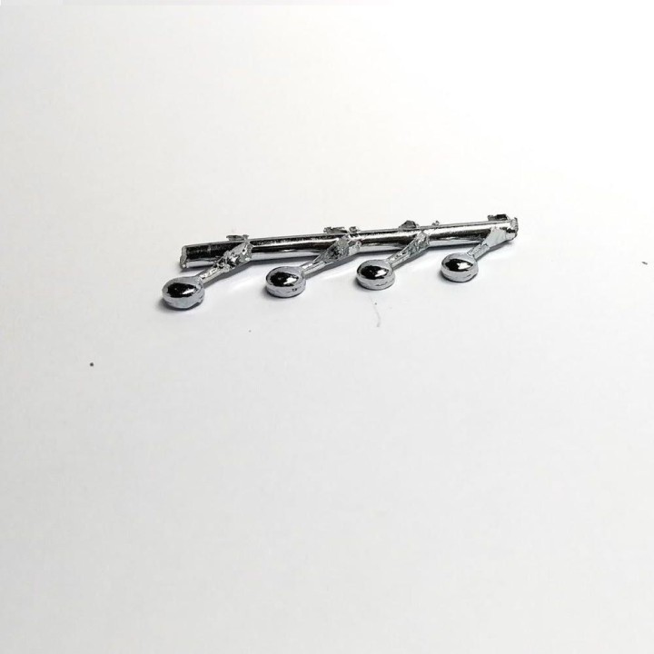 Phares Renault 4CV 1/43 white metal - Artisan 43