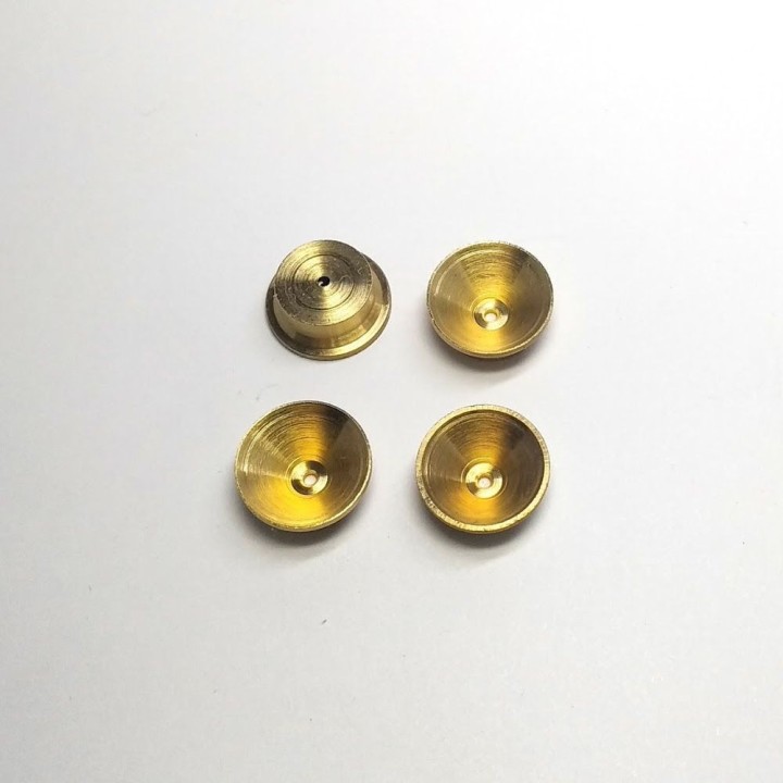 4 Inserts profonds - Laiton - ø10.60 mm - CPC Production
