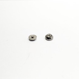 2 supports de phares ø4.90mm - Laiton + Nickelage - CPC Production