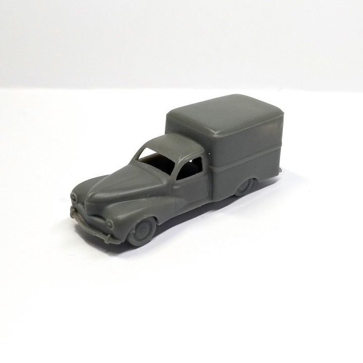 Carrosserie Peugeot Utilitaire en 2 parties - Résine - 5cm - VM