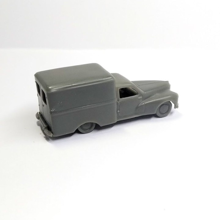 Carrosserie Peugeot Utilitaire en 2 parties - Résine - 5cm - VM