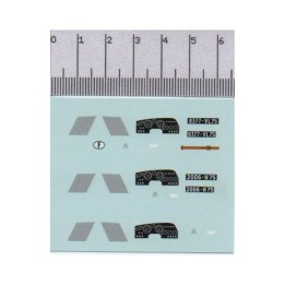 Décal : Citroën DS Proto - 1:43 - Artisans43