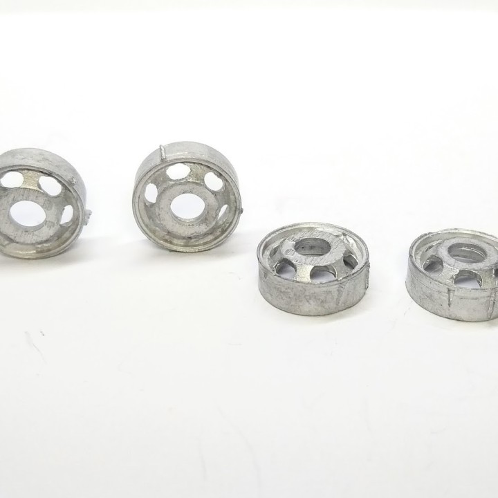 4 Jantes ø11.50mm - White Metal - CPC Production