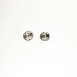 2 bases de phares ø8.40 mm - Laiton Nickelé - CPC Production