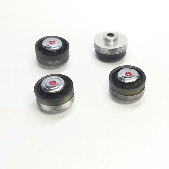 4 jantes pour Simca 9 Cabriolet 1955 - 1:43 - Artisans43