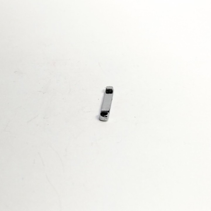 2 Supports arrières pour plaque - White Metal - 1:43