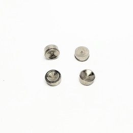 4 Inserts - Laiton + Nickelage - Ø6 Mm - CPC