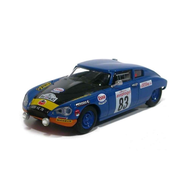 Décals Citroën DS Proto - Wambergue Neige et glace 1971 - n°43 - 1:43