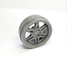 4 Jantes Ø 28.50 X 10.30 Mm - Résine - 1:18