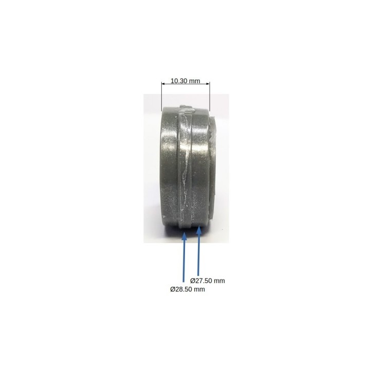 4 Jantes Ø 28.50 X 10.30 Mm - Résine - 1:18