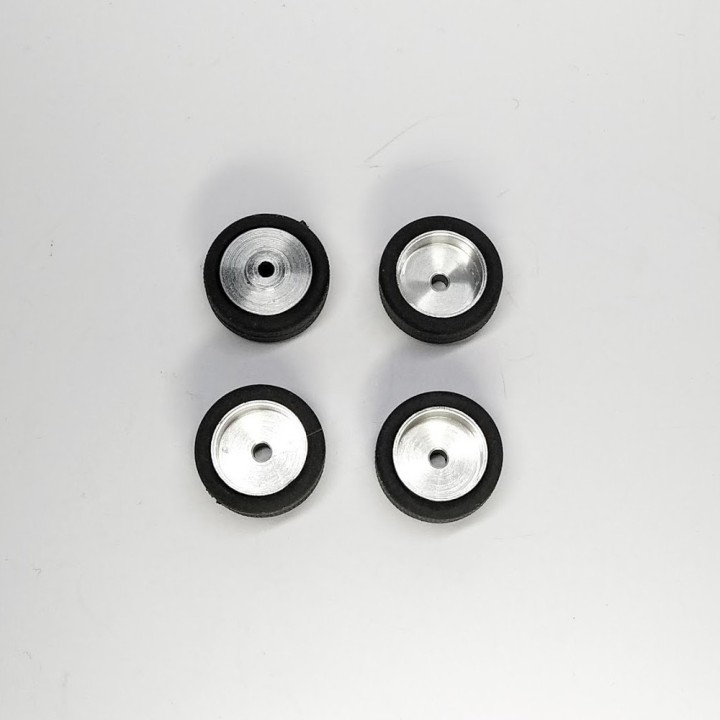 4 Pneus + Jantes Aluminium - Ø 14.20 Mm - CPC Production