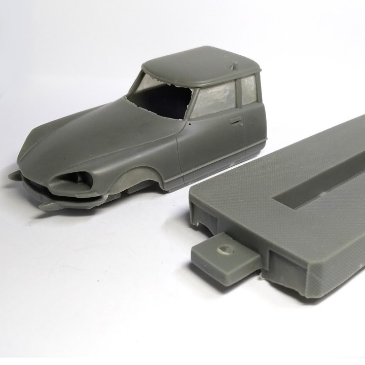Incomplet : Kit Citroën DS Tissier - Porte Voiture - 1:43