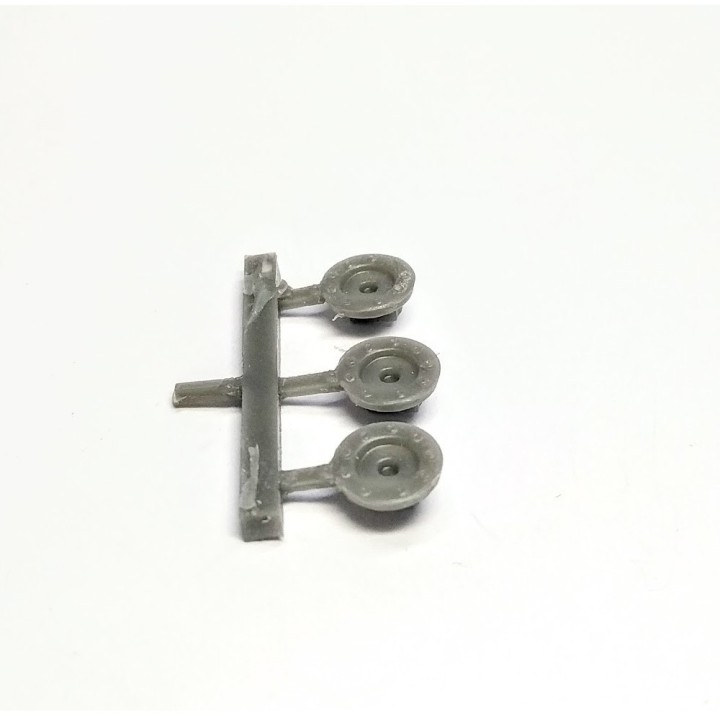 3 bouchons de réservoir - ø6mm - Résine - 1:18