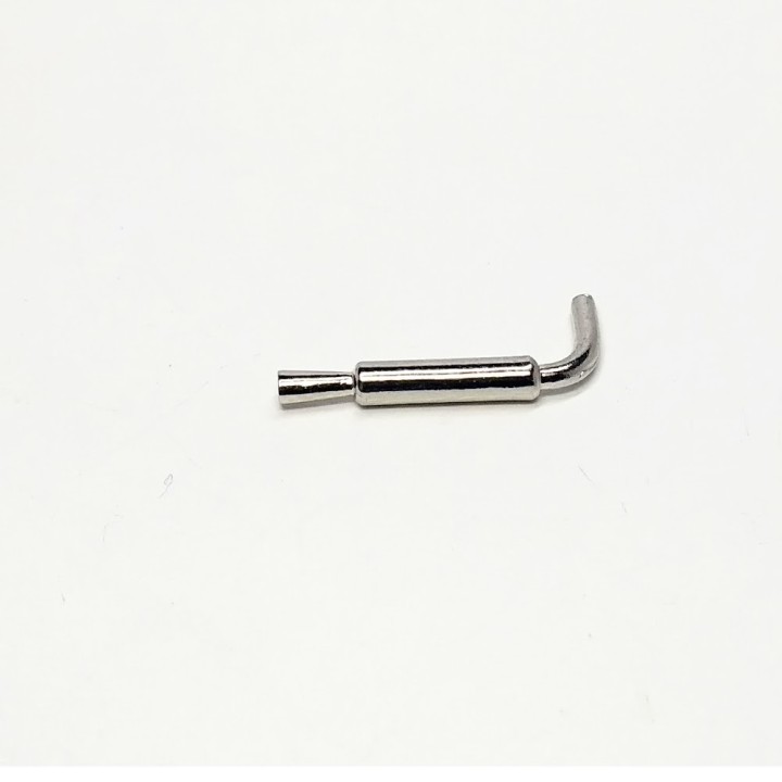 Pot d'échappement - White Metal chromé - 1:43