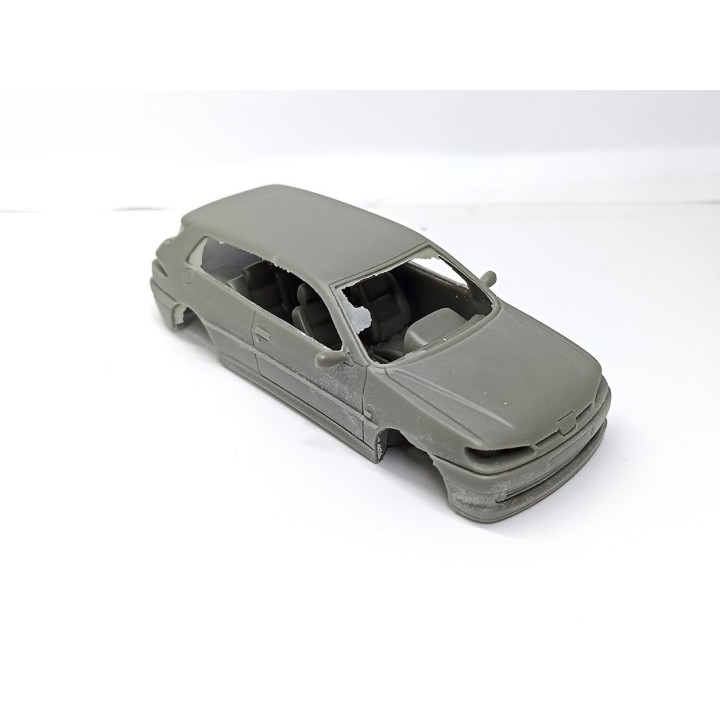 Kit : Peugeot 306 "Break de chasse" - Résine - 1:43