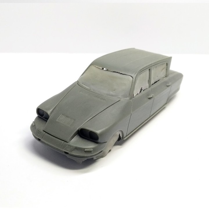 Incomplet : Kit Citroën C60 - Résine - 1:43
