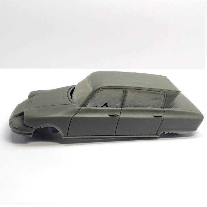 Incomplet : Kit Citroën C60 - Résine - 1:43