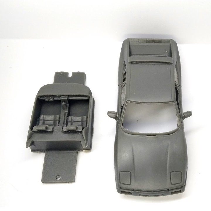Incomplet : Kit Venturi 260 coupé - Résine - 1:43