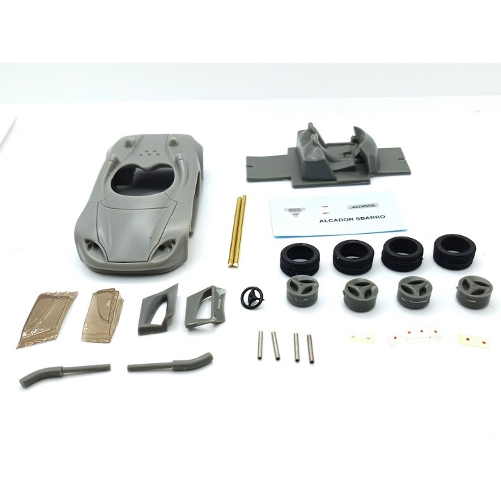 Incomplet : Kit Sbarro Alcador - Ferrari - Résine - 1:43