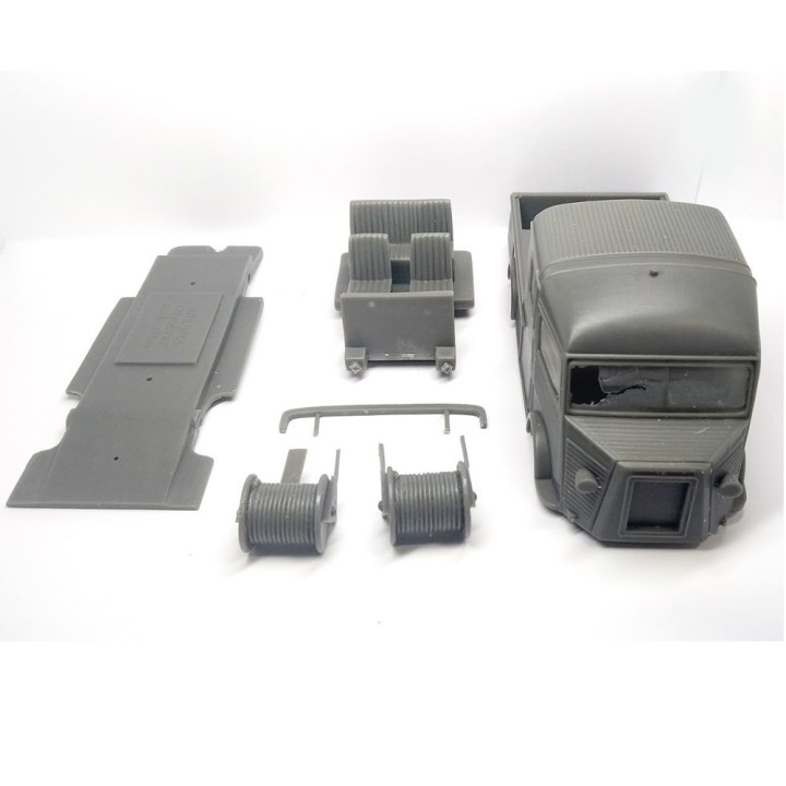 Incomplet : Kit Citroën HY Double Cabine - Résine - 1:43